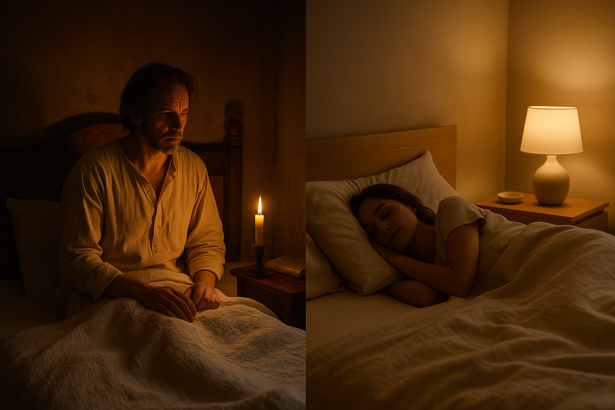 How our Sleep Pattern changed over time