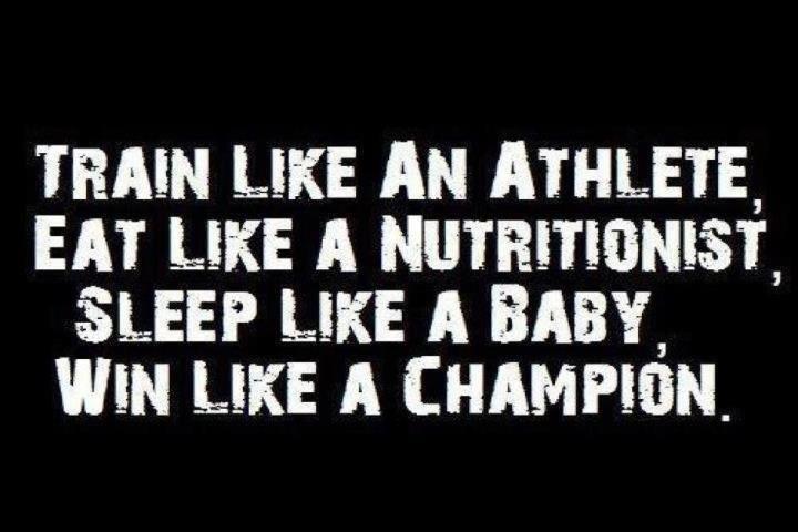 Sports & Sleep - the two essentials for a good life!