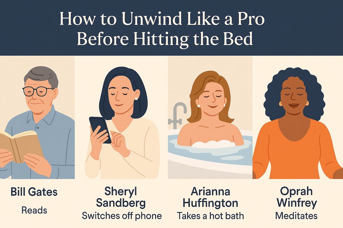 How to Unwind Like a Pro Before Hitting the Bed