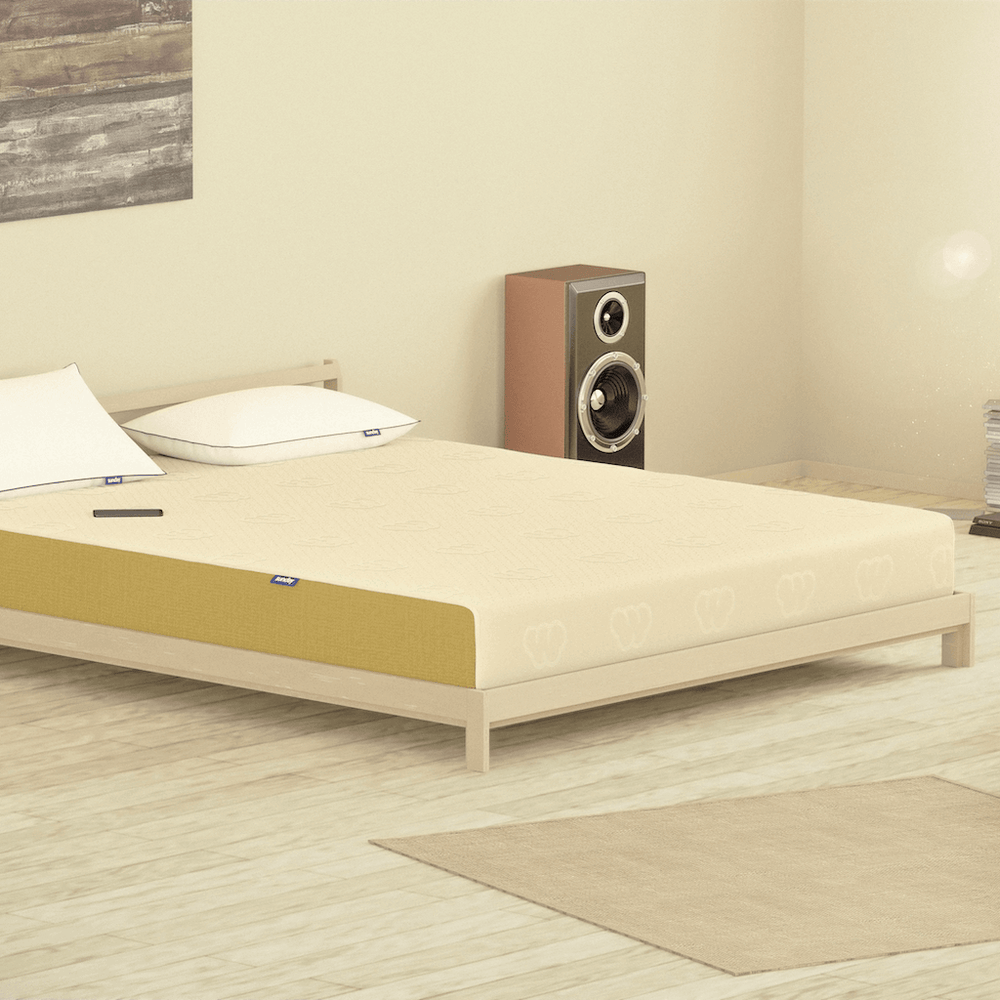 Ortho Memory 4 Mattress in a bedroom